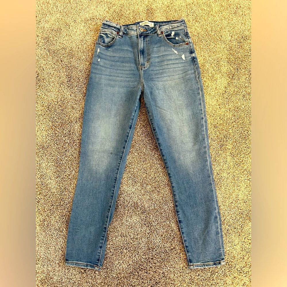 Abercrombie & Fitch Blue Skinny Jeans